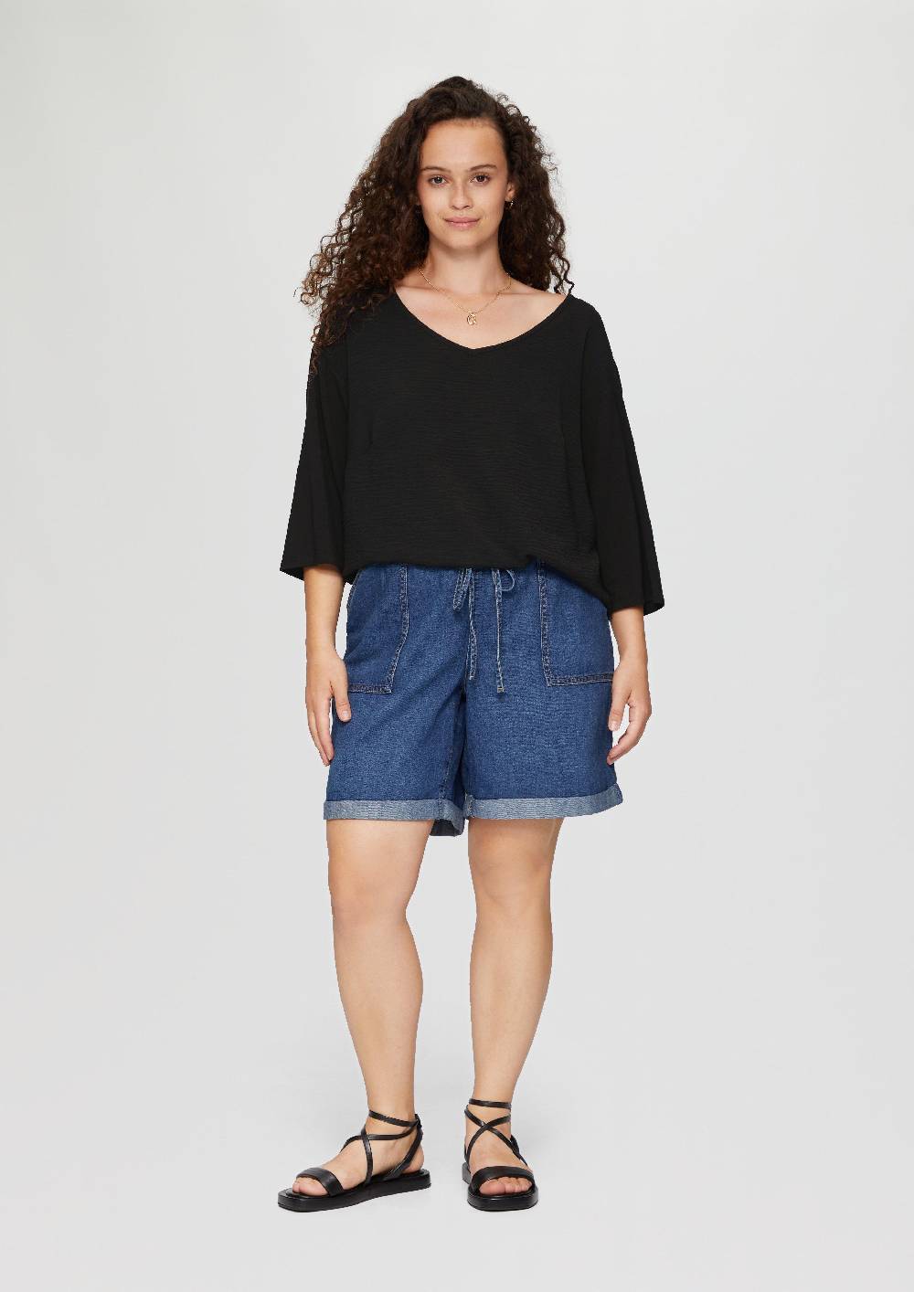 s.Oliver Shirt im Fabricmix und Loose Fit Wochenangebot