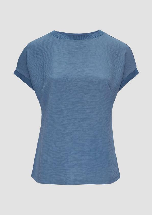 s.Oliver Materialmix-T-Shirt im Loose Fit