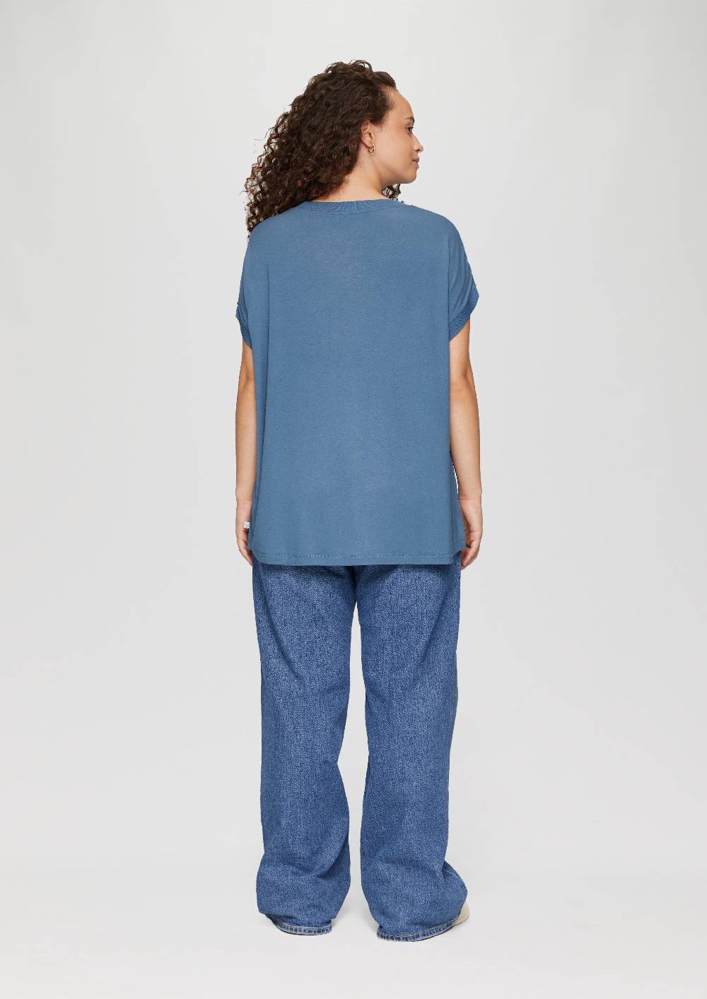 s.Oliver Materialmix-T-Shirt im Loose Fit JETZT KAUFEN