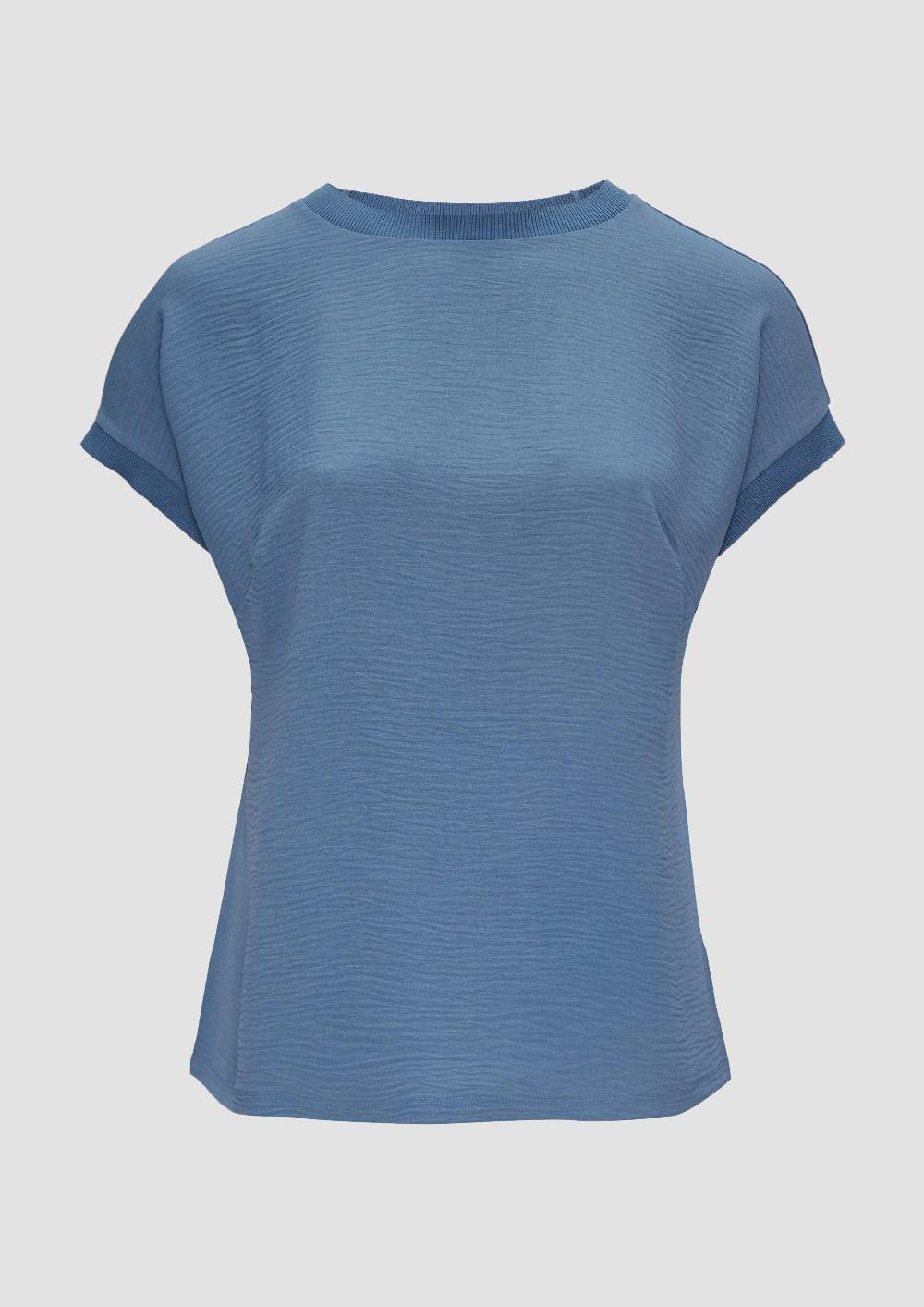 s.Oliver Materialmix-T-Shirt im Loose Fit JETZT KAUFEN