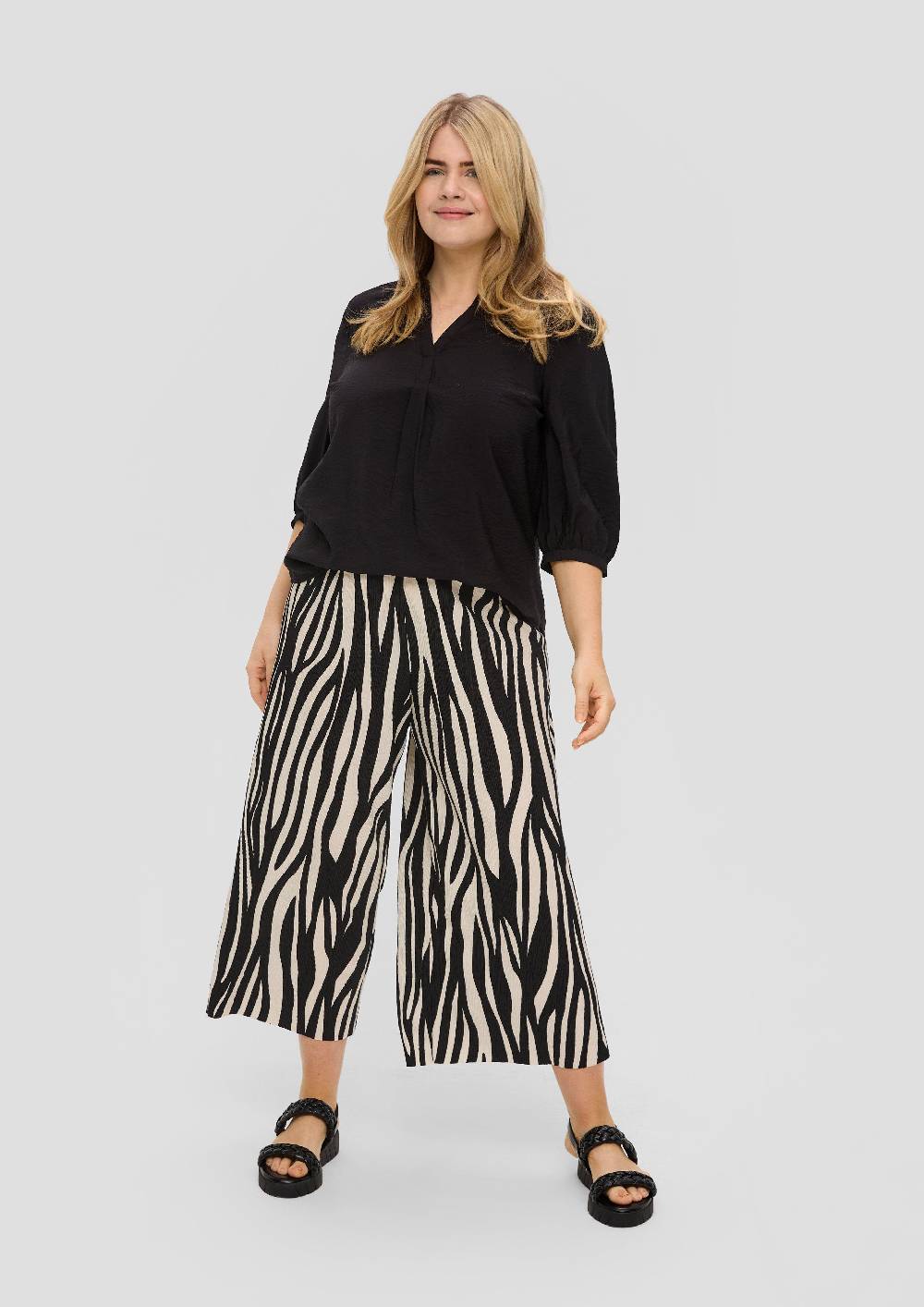 s.Oliver Culotte mit elastischem Bund Neueste Stile