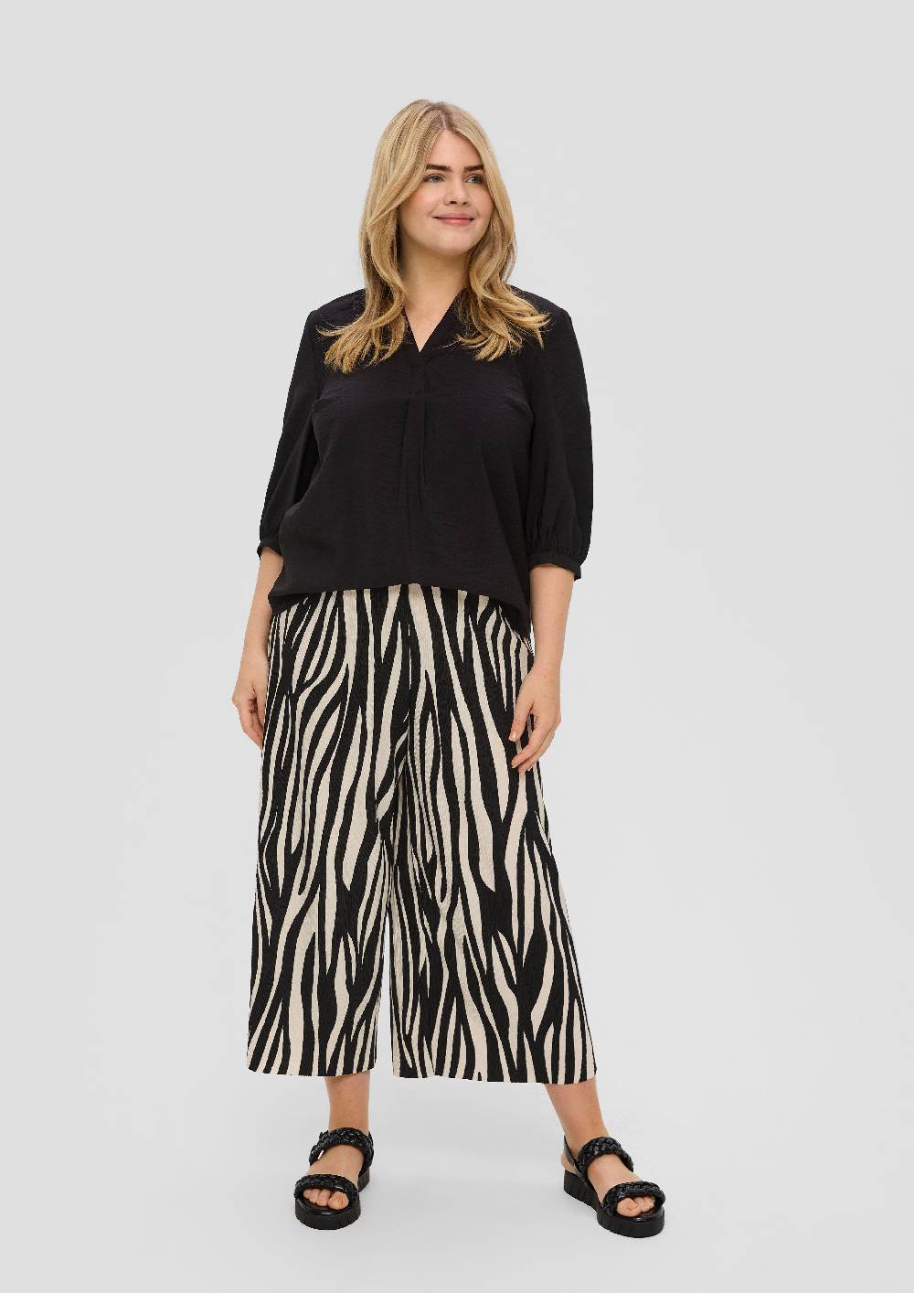 s.Oliver Culotte mit elastischem Bund Neueste Stile