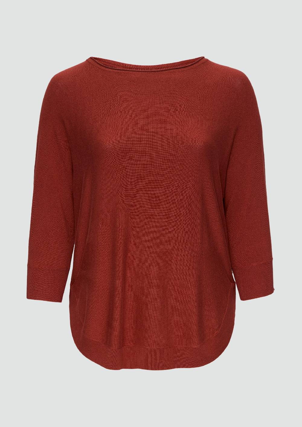 s.Oliver Viskosemix-Pullover mit Fledermausärmeln Bis zu 60% Rabatt