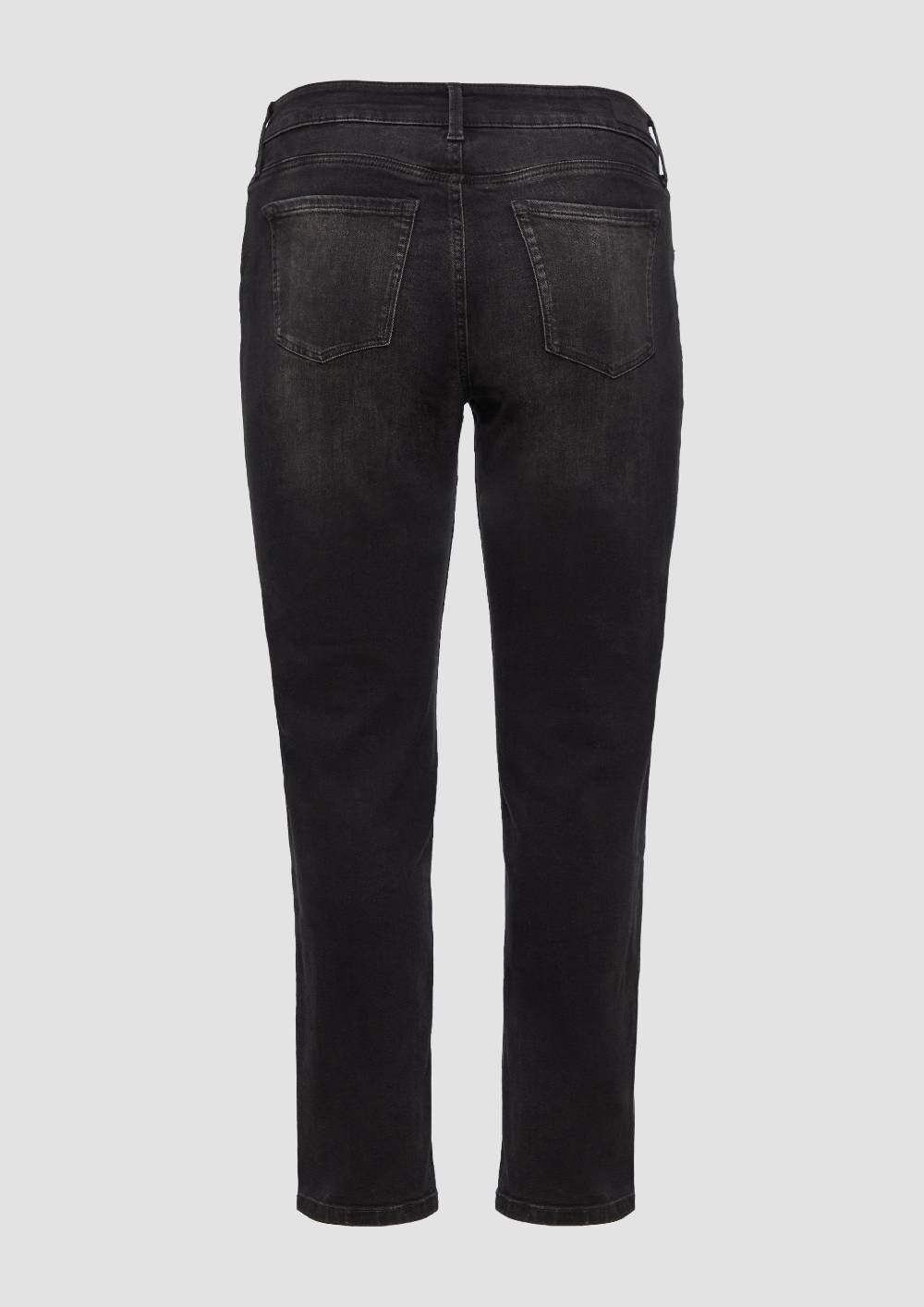 s.Oliver Jeans / Curvy Fit / Mid Rise / Semi Wide Leg Sonderangebot der Fabrik