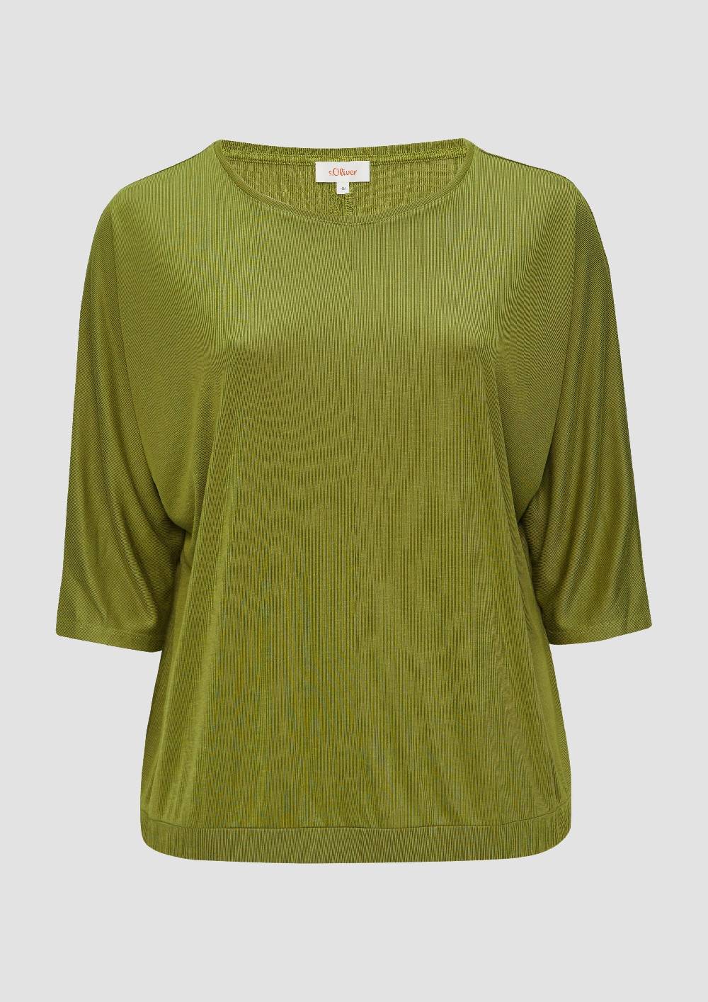 s.Oliver O-Shape-Shirt mit Fledermausarm Bis zu 55% Rabatt