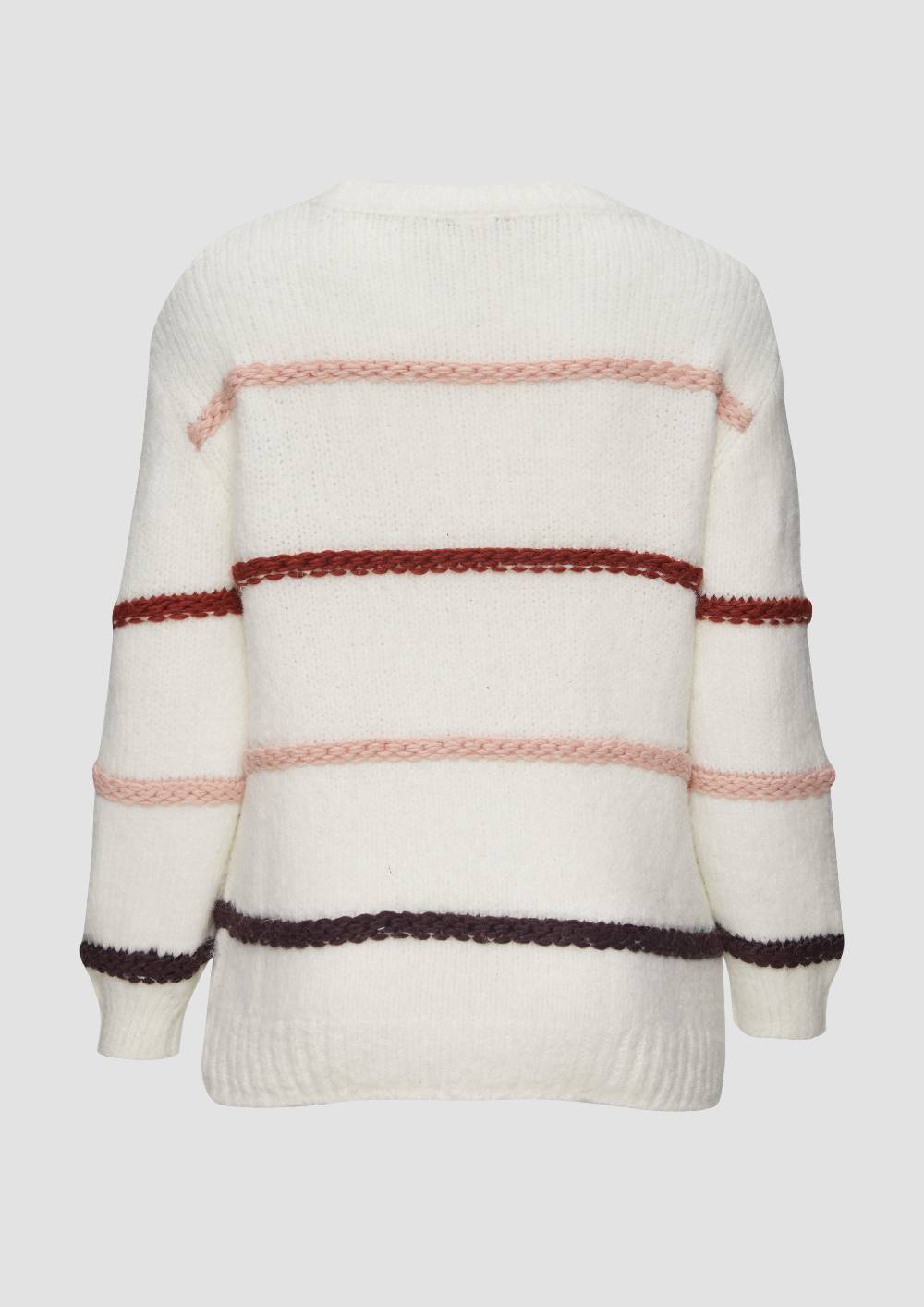 s.Oliver Flauschiger Pullover mit überschnittenen Schultern Fabrikladen