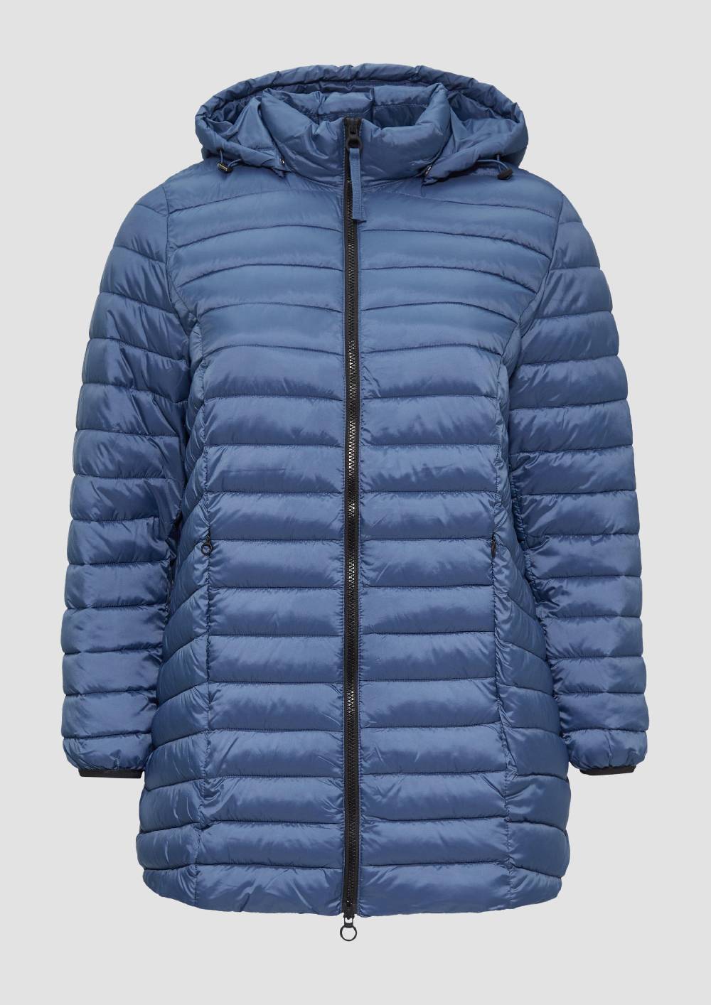 s.Oliver Steppjacke mit Logo-Kapuze Speichern exportieren