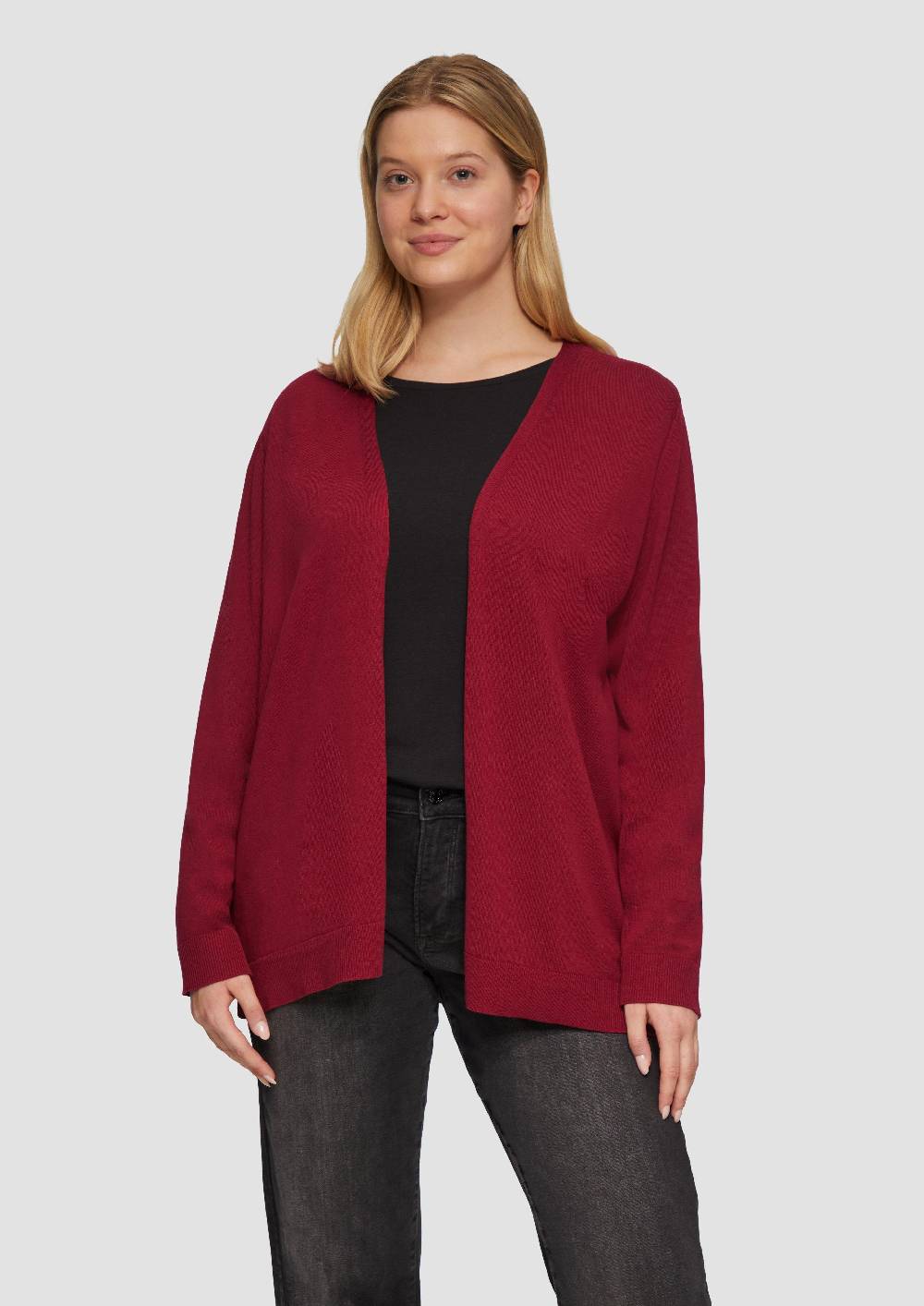 s.Oliver Cardigan aus Viskose-Baumwollmix zollfrei