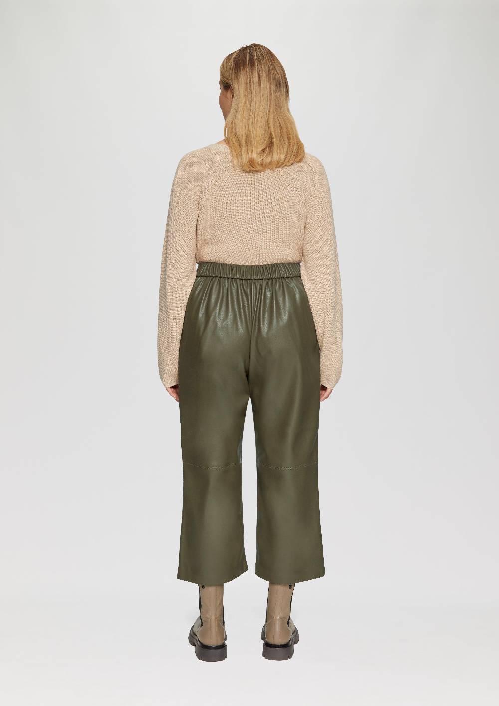 s.Oliver Culotte aus Lederimitat mit Nahtdetails 50% Rabatt für begrenzte Zeit