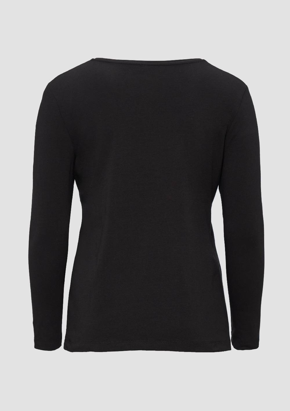 s.Oliver Longsleeve aus Baumwollstretch Online