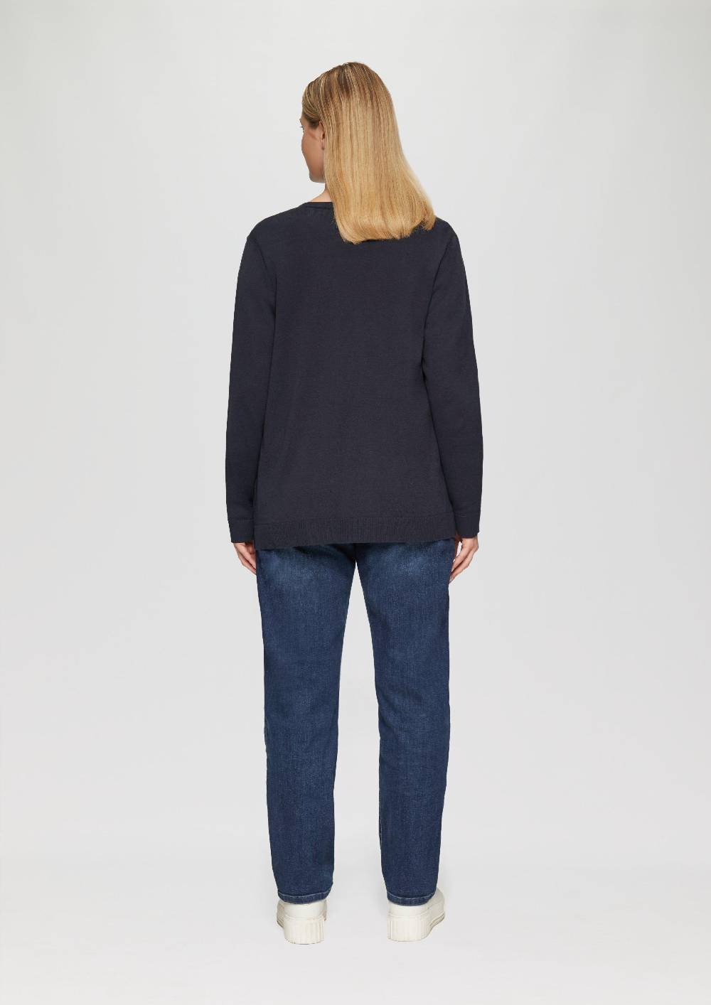 s.Oliver Cardigan aus Viskose-Baumwollmix Fabrikverkauf