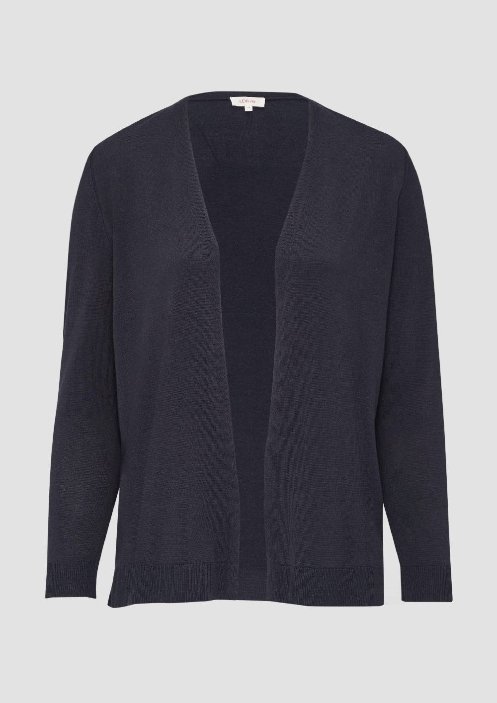 s.Oliver Cardigan aus Viskose-Baumwollmix Fabrikverkauf
