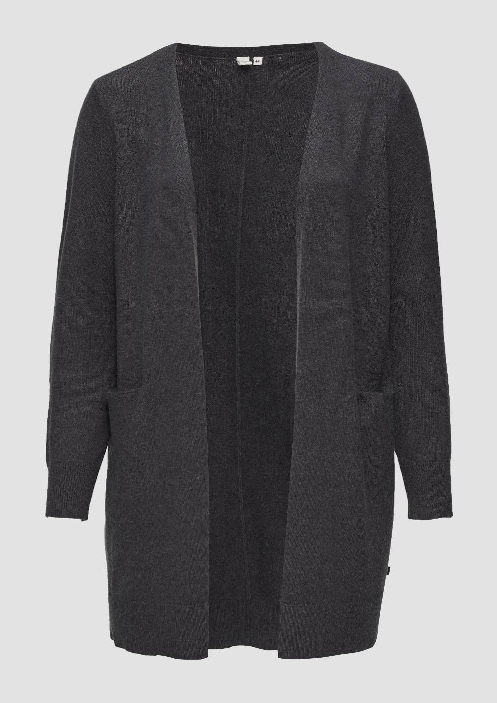 s.Oliver Lange Strickjacke aus Viskosemix Meist gekauft