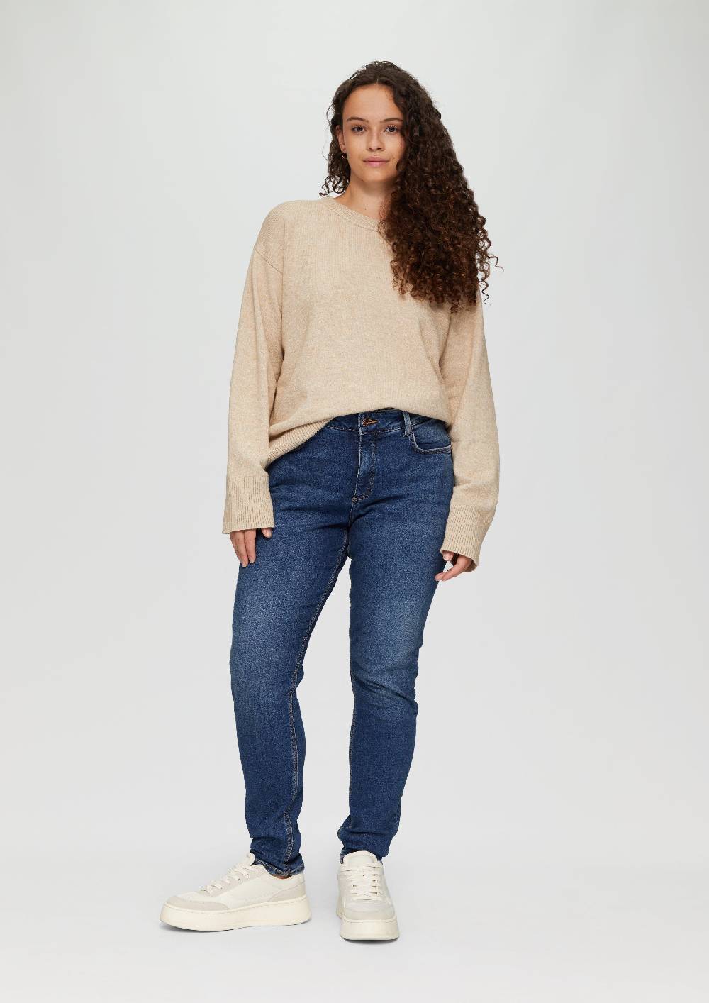 s.Oliver Jeans Curvy / Skinny Fit / Mid Rise / Skinny Leg Kostenloser Versand