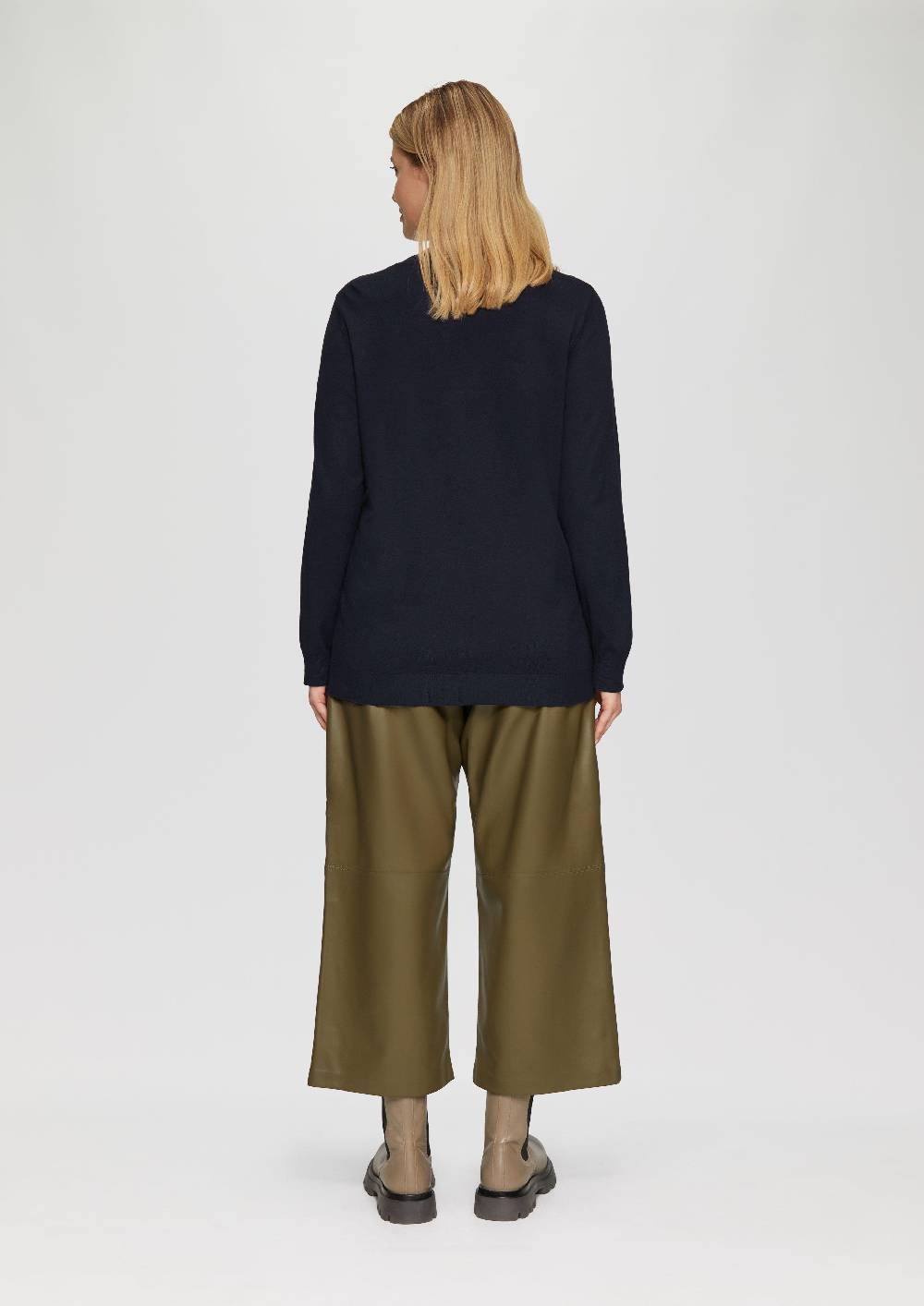 s.Oliver Strickpullover mit Rundhalsausschnitt Limitierter Zeitrabatt