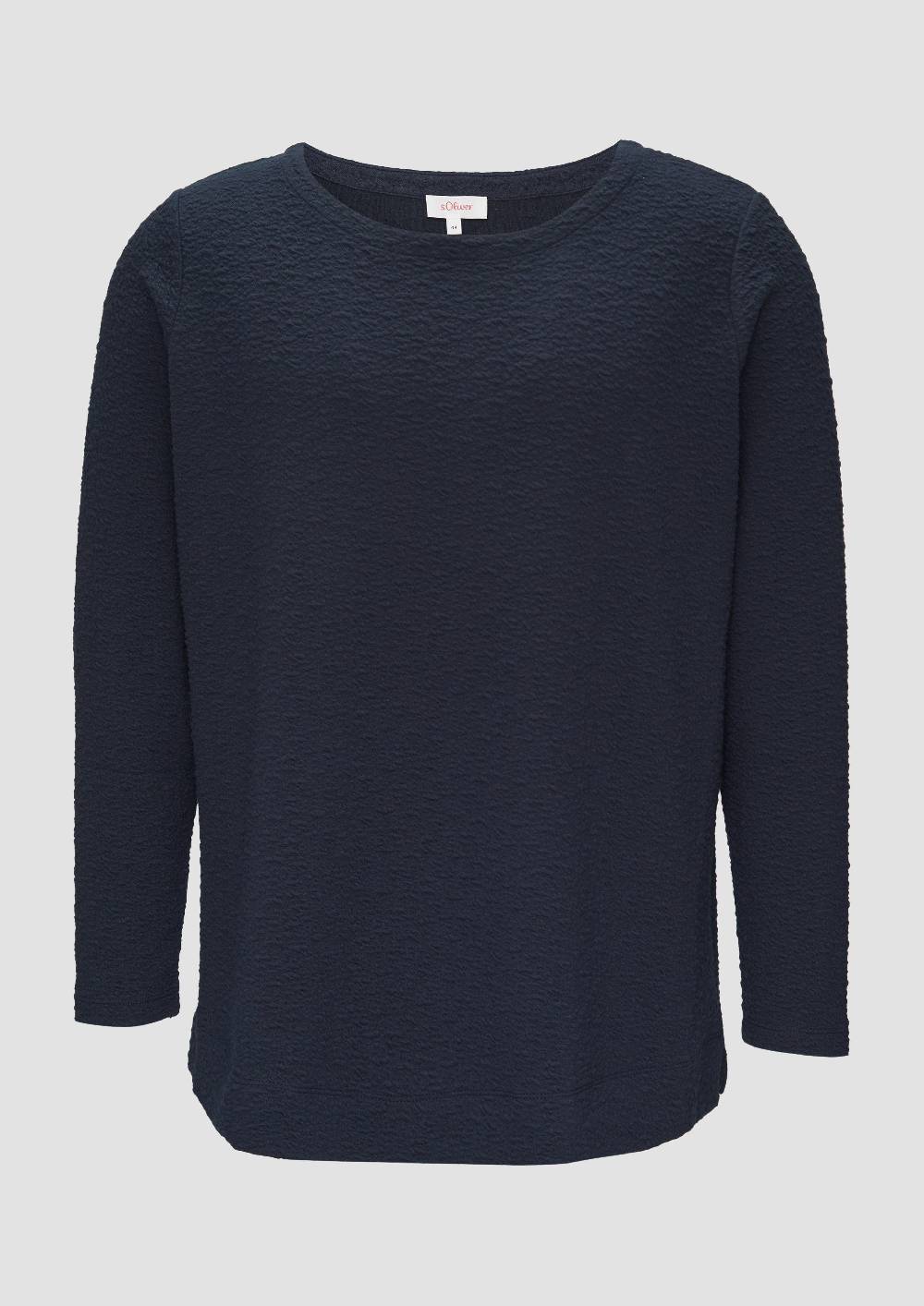 s.Oliver Sweatshirt aus Jacquard Fabrikpreis
