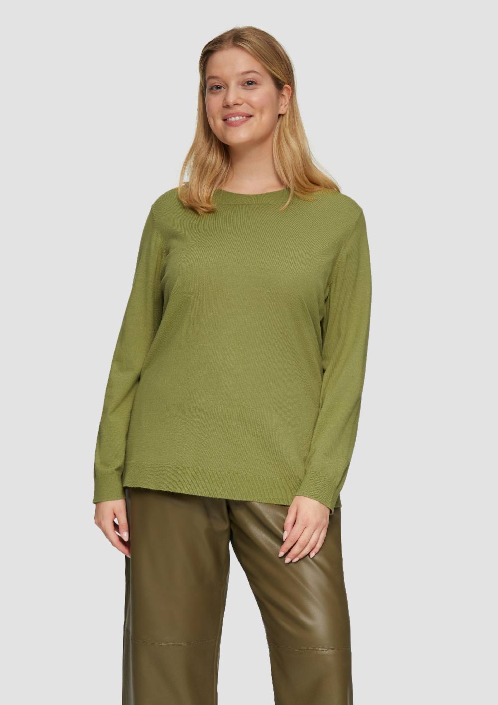 s.Oliver Strickpullover mit Rundhalsausschnitt Versandkostenfrei