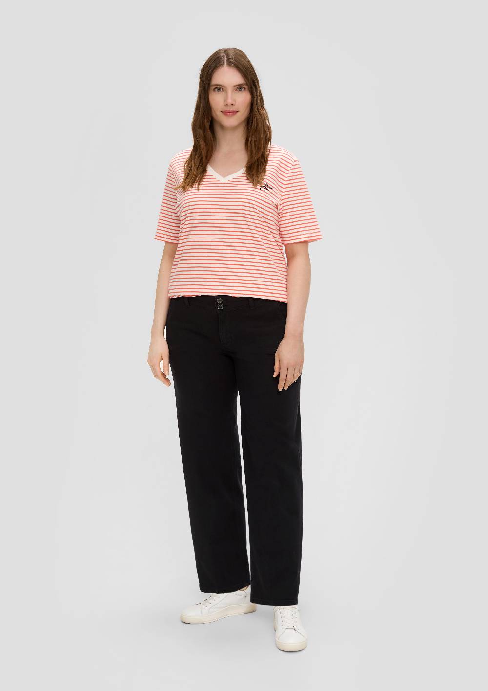s.Oliver Jeans / Wide Leg / Mid Rise Saisonschlussverkauf