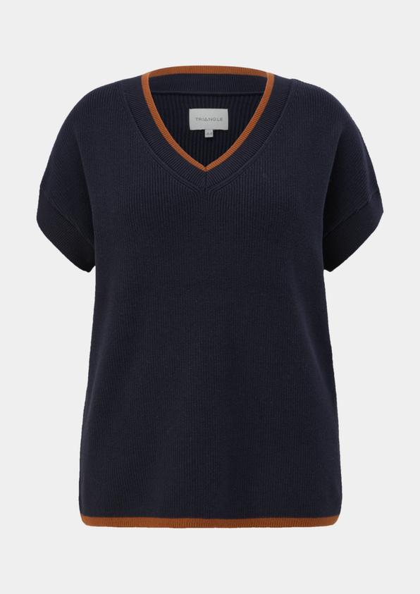 s.Oliver Pullover mit V-Ausschnitt