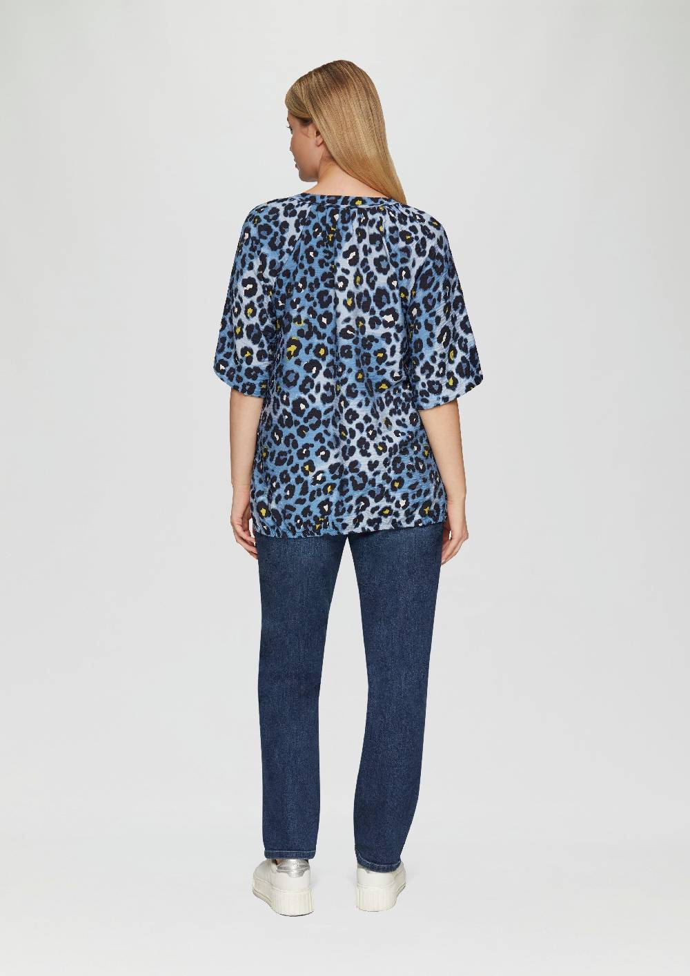 s.Oliver Bluse aus strukturierter Viskose Osterangebot