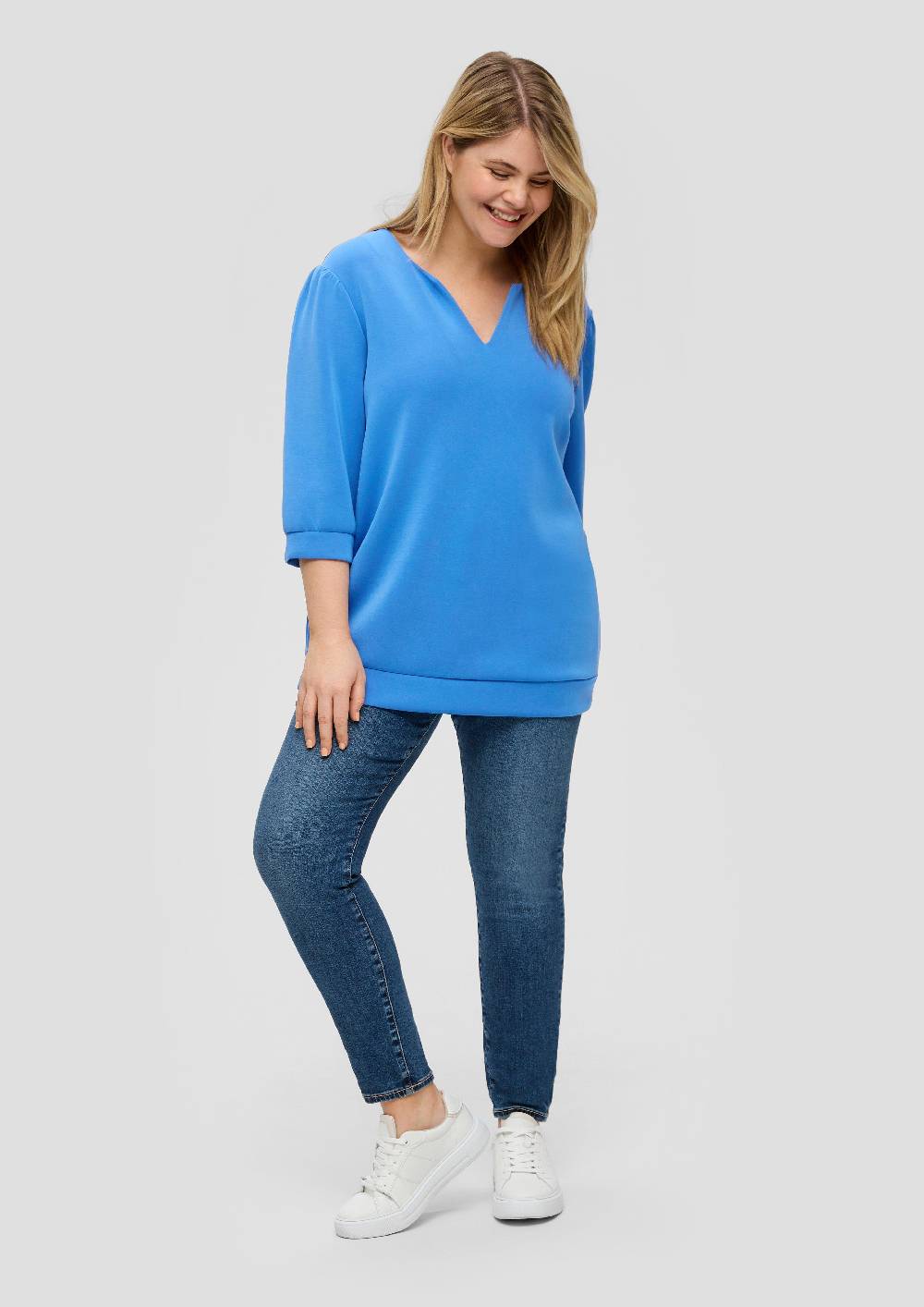 s.Oliver Sweatshirt aus Scuba Vatertagsangebot