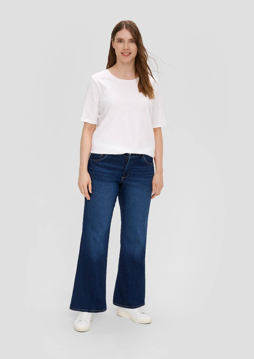 s.Oliver Jeans / Mid Rise / Flared Leg Heißer Verkauf