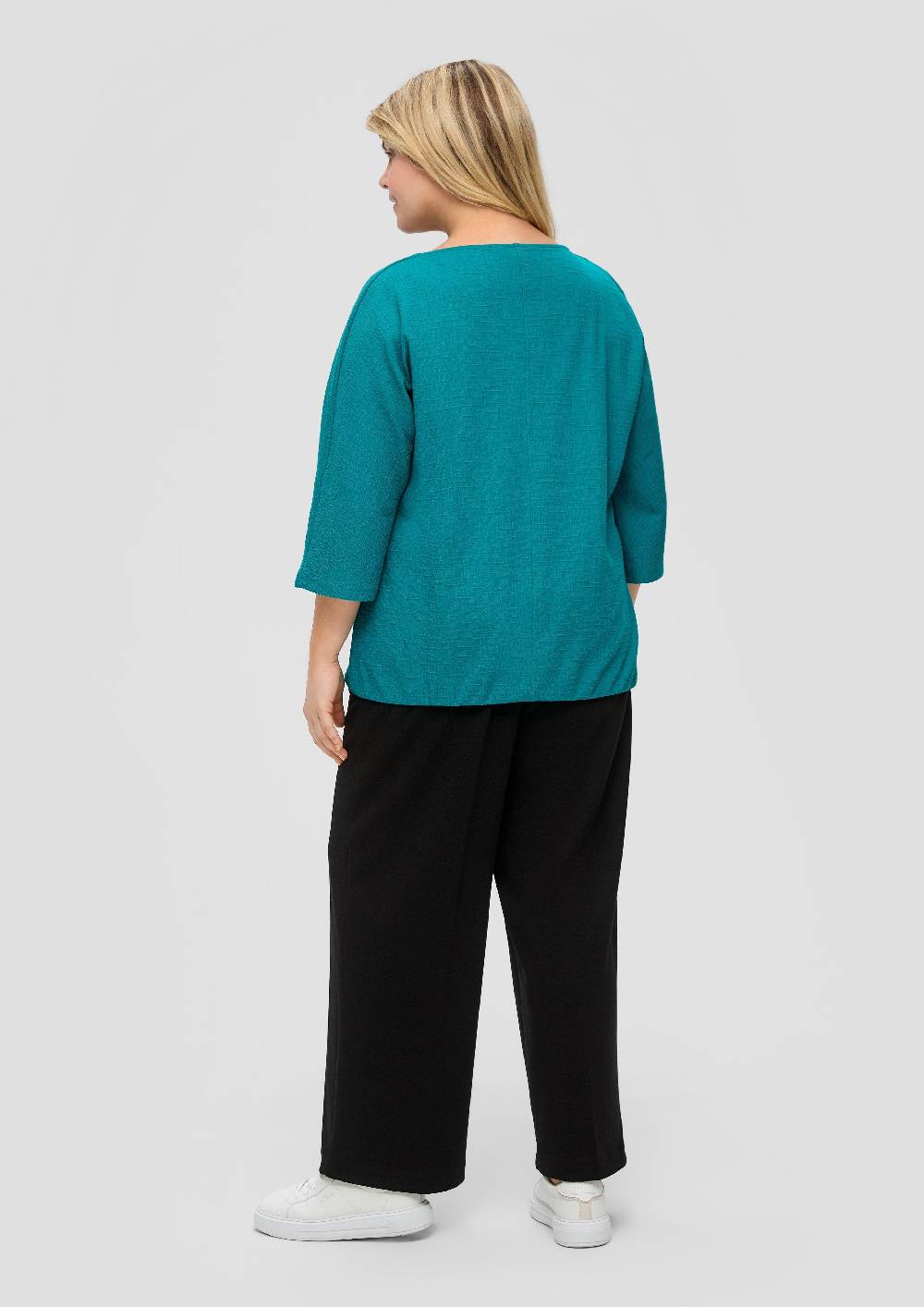 s.Oliver O-Shape-Bluse mit bequemem Gummizug Neueste Mode