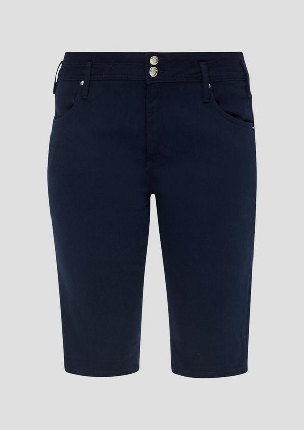 s.Oliver Bermuda-Jeans / Mid Rise / Slim Leg