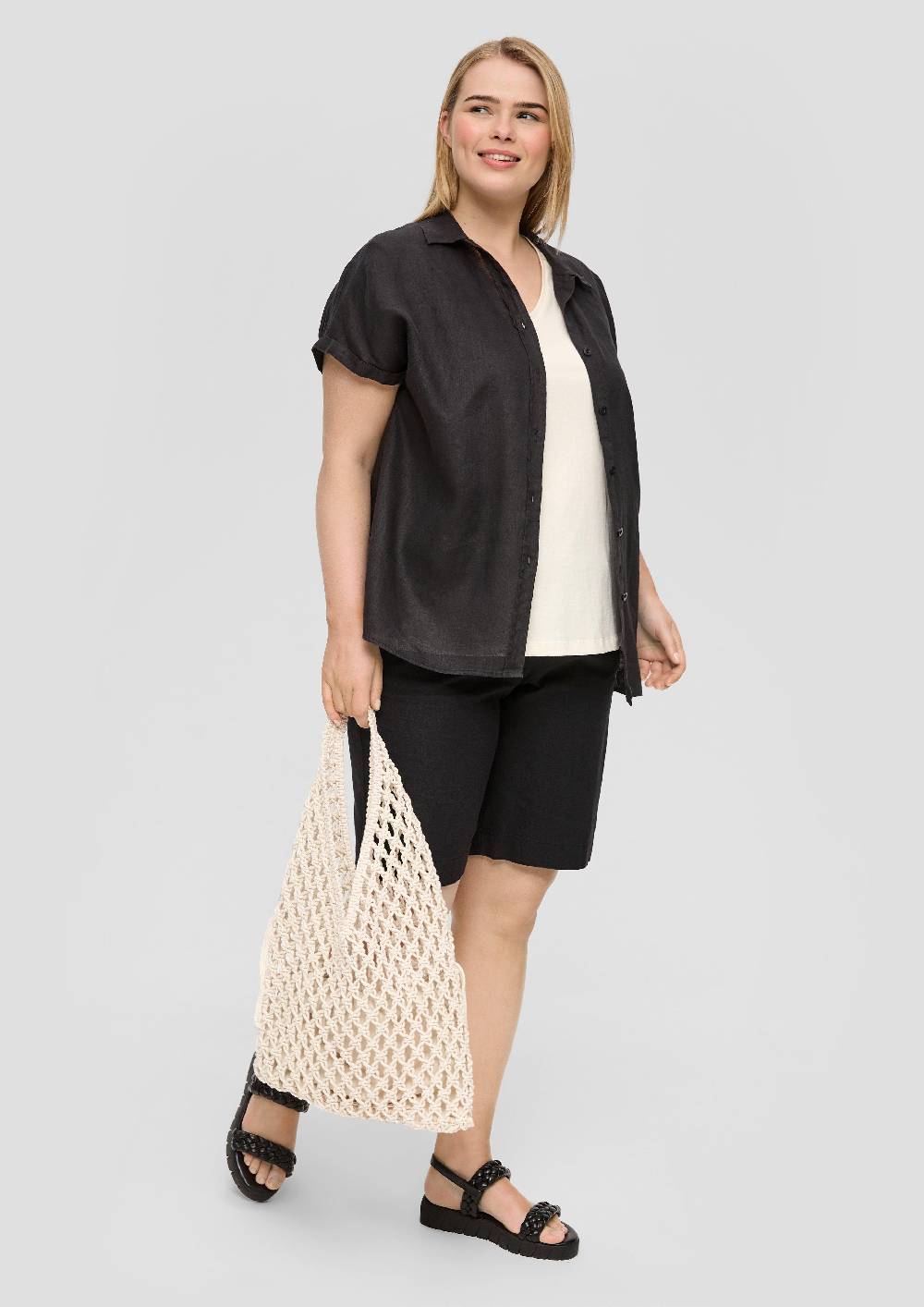 s.Oliver Shorts aus Leinenmix Sonderangebote