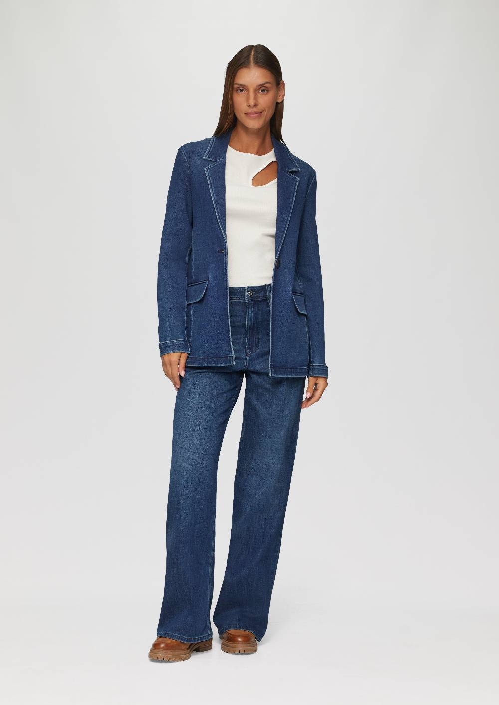 s.Oliver Jeans Suri / Regular Fit / High Rise / Wide Leg VIP-Rabatte