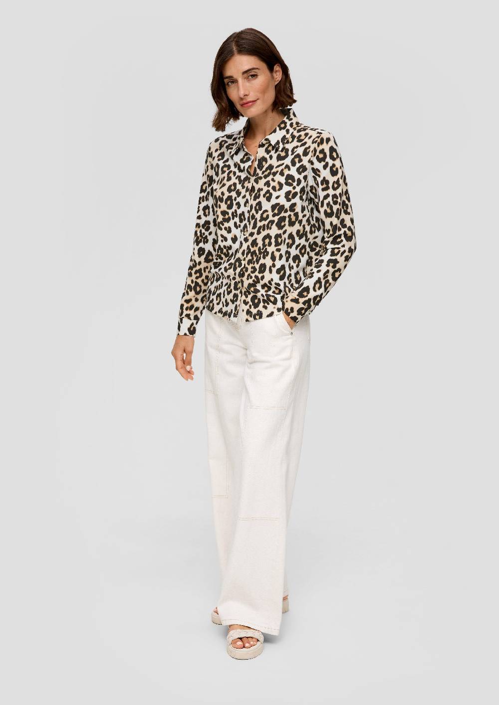 s.Oliver Hemdbluse aus Jersey Super Sparpreis