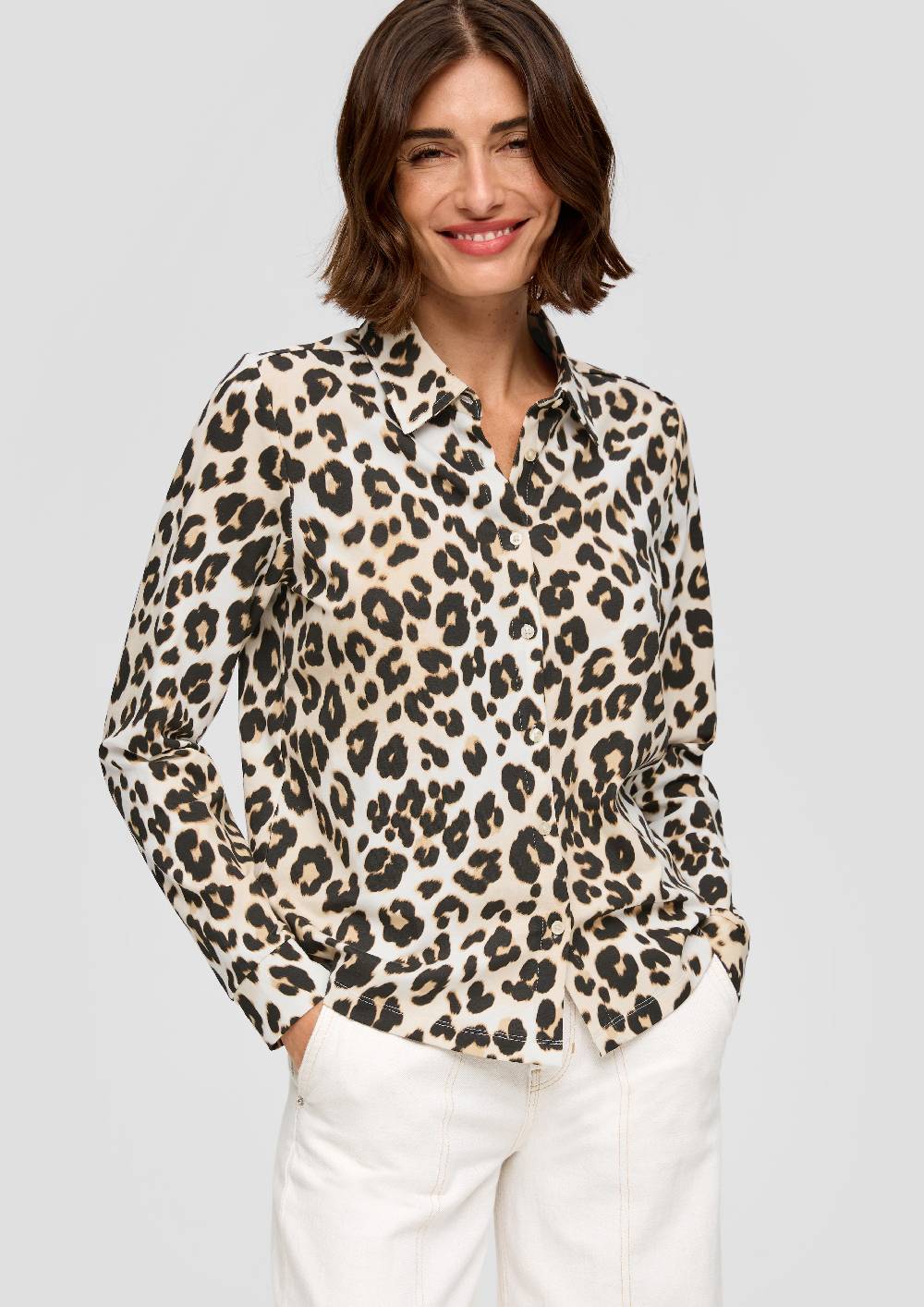 s.Oliver Hemdbluse aus Jersey Super Sparpreis