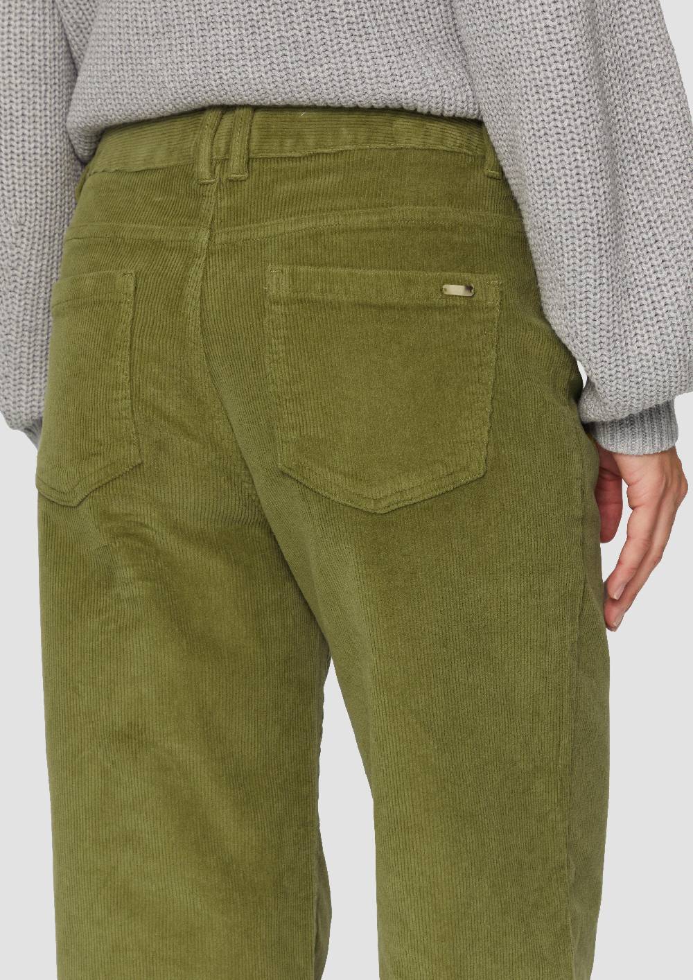 s.Oliver Elastische Culotte aus Cord Begrenzte Freigabe