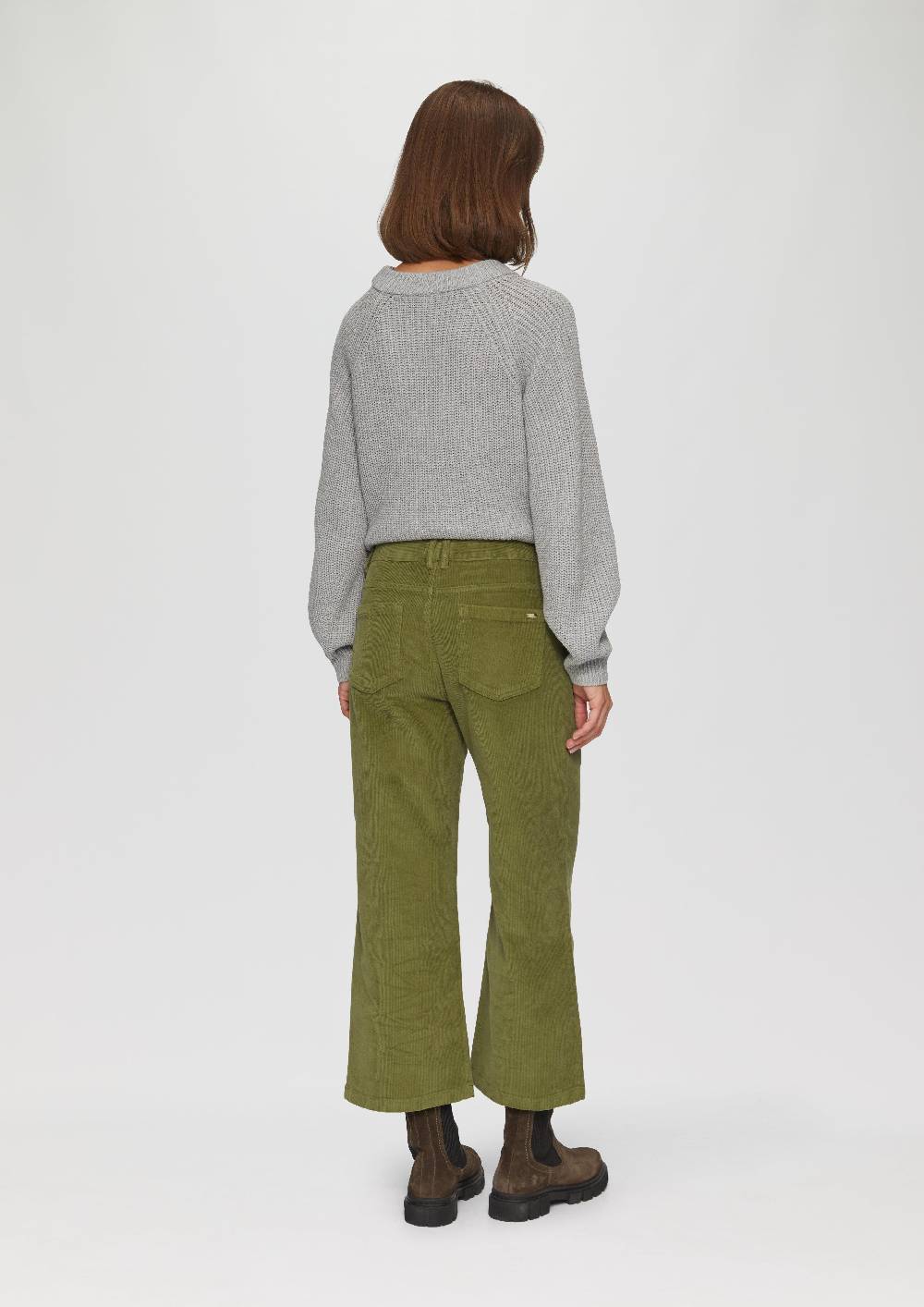 s.Oliver Elastische Culotte aus Cord Begrenzte Freigabe