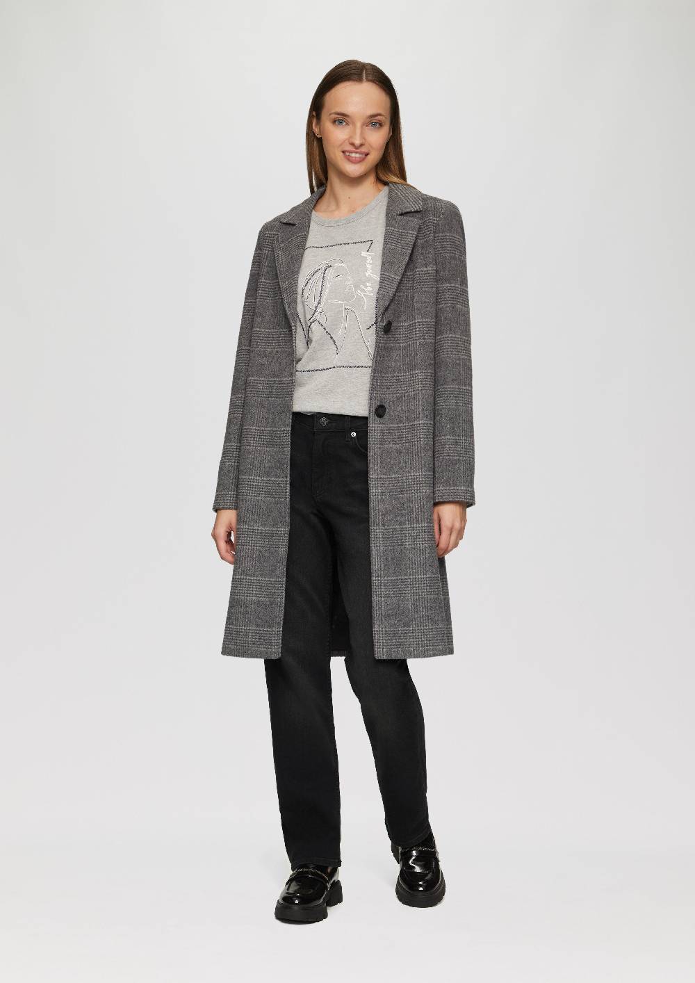 s.Oliver Jeans Karolin / Regular Fit / Mid Rise / Straight Leg Sonderangebot der Fabrik