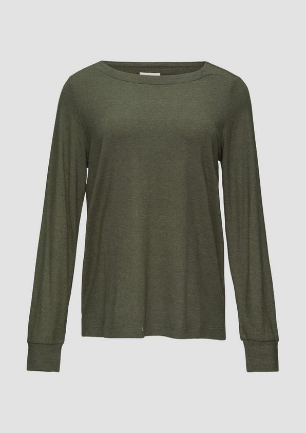 s.Oliver Weicher Longsleeve aus Jerseystrick