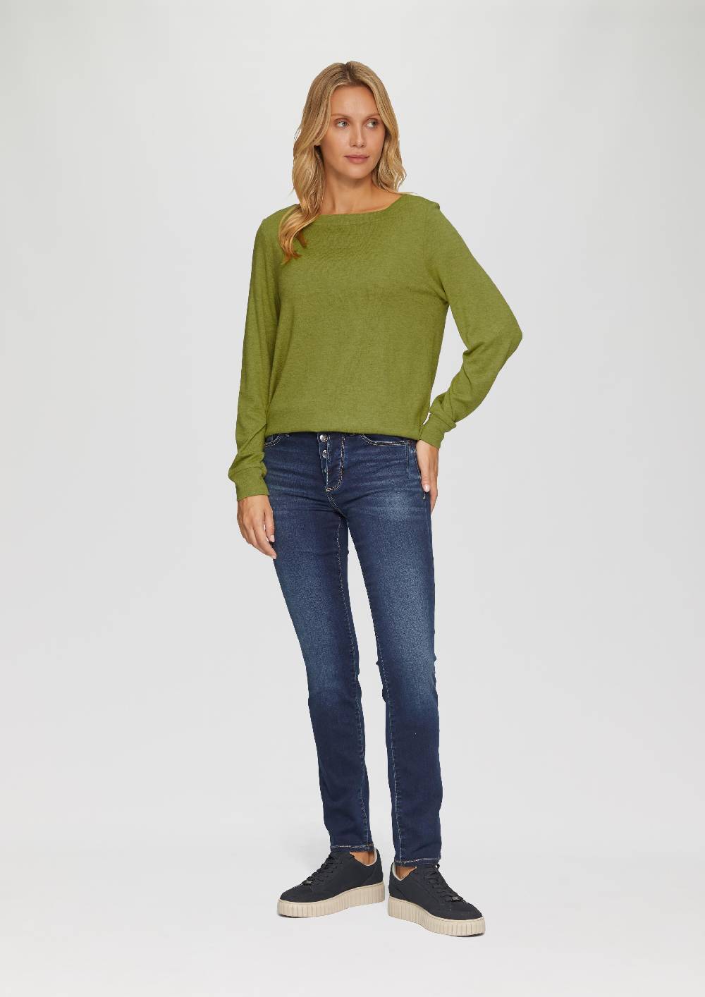 s.Oliver Weicher Longsleeve aus Jerseystrick Begrenzt auf 3 Tage
