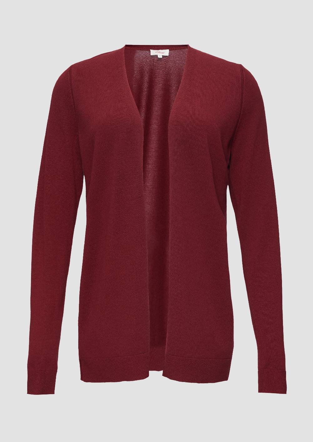 s.Oliver Cardigan aus Viskose-Baumwollmix Black Friday Preise