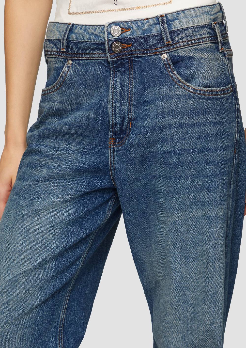 s.Oliver Jeans Suri / Regular Fit / High Rise / Wide Leg Im Verkauf