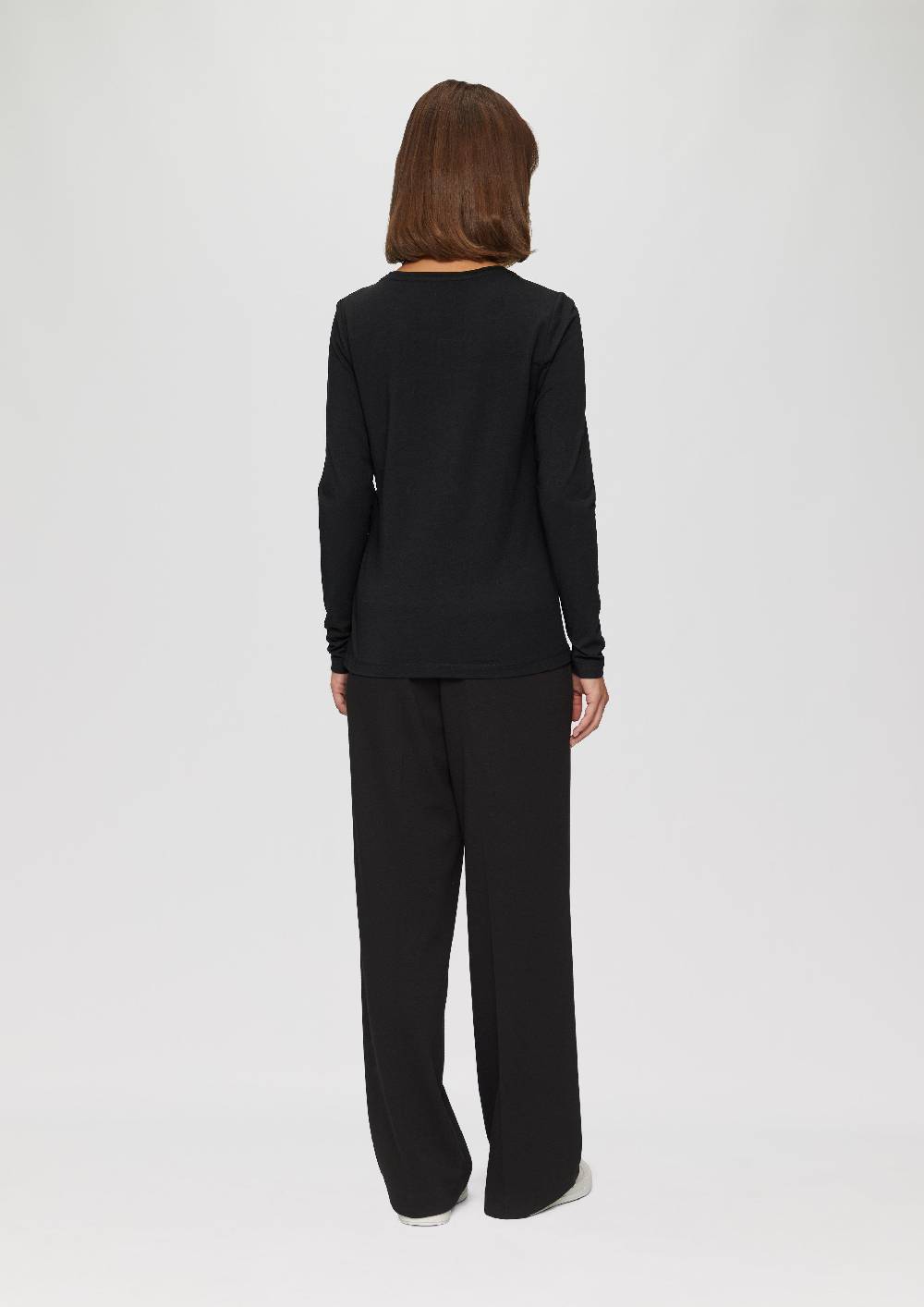 s.Oliver Longsleeve aus Baumwollstretch 2025