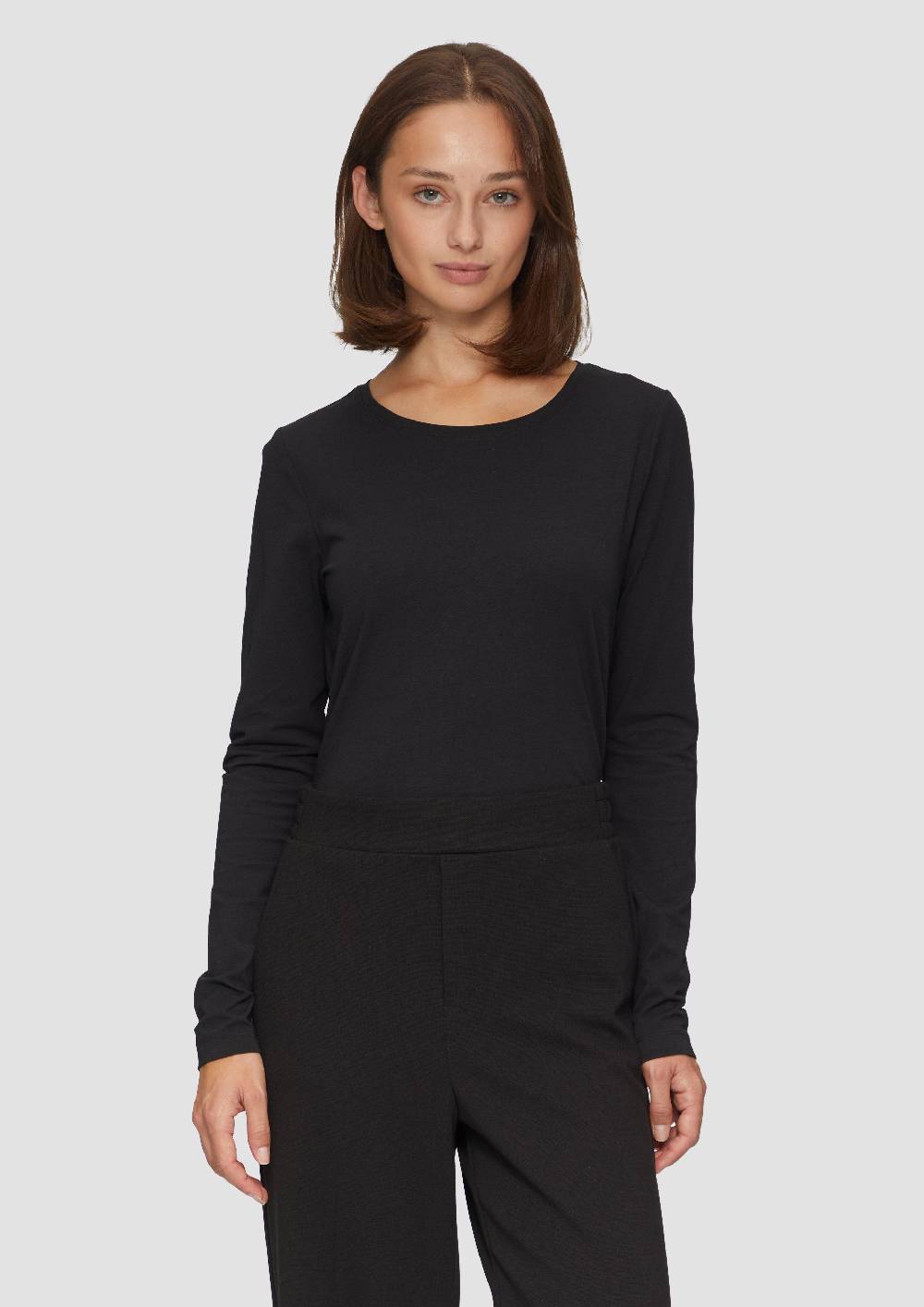 s.Oliver Longsleeve aus Baumwollstretch 2025