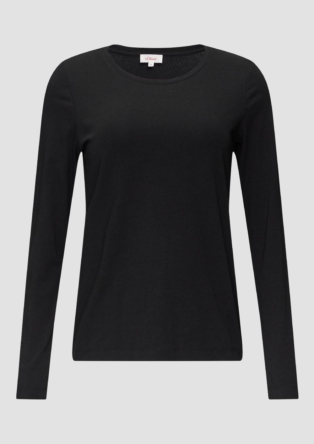 s.Oliver Longsleeve aus Baumwollstretch 2025