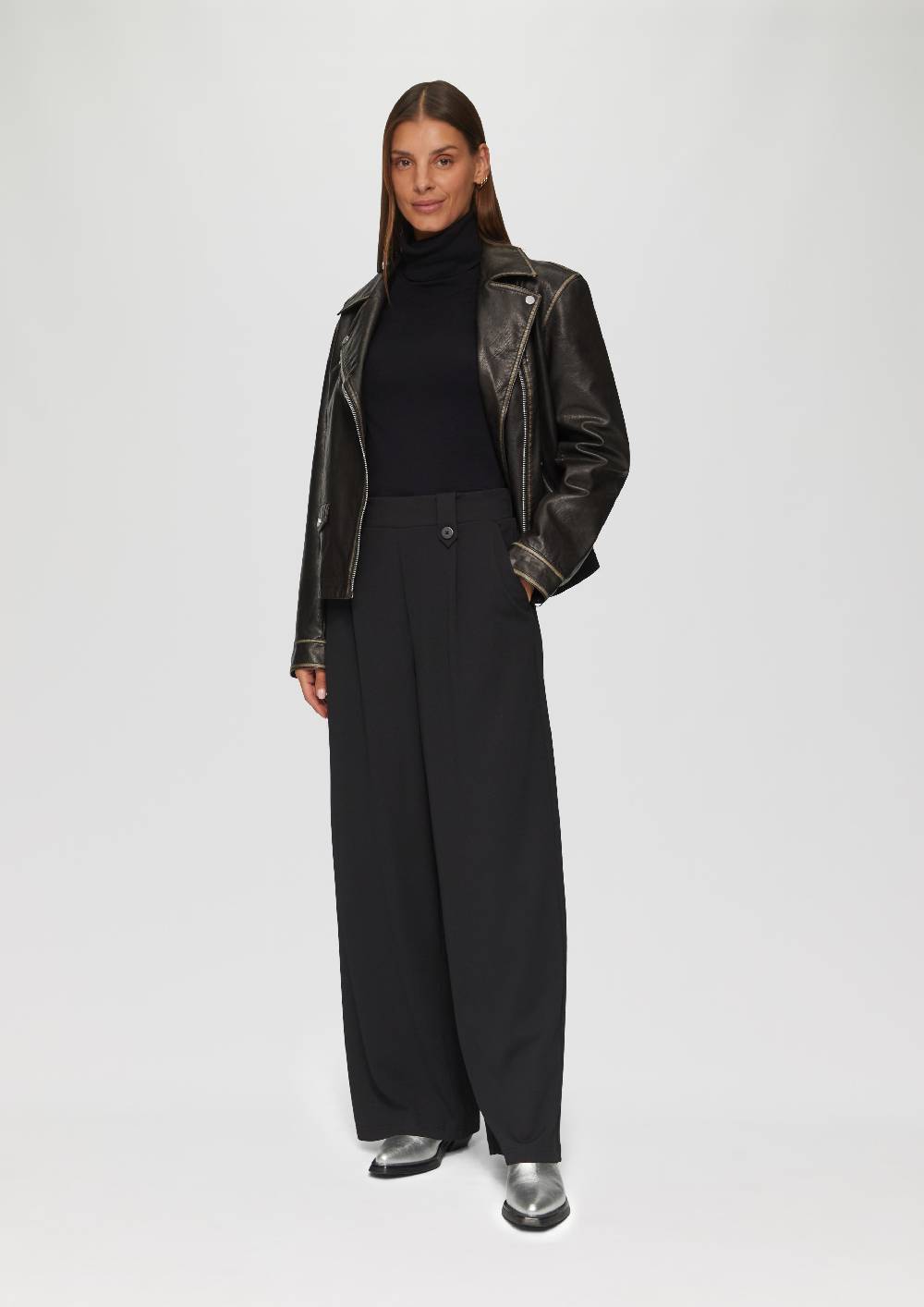 s.Oliver Langarmshirt mit Rollkragen Online