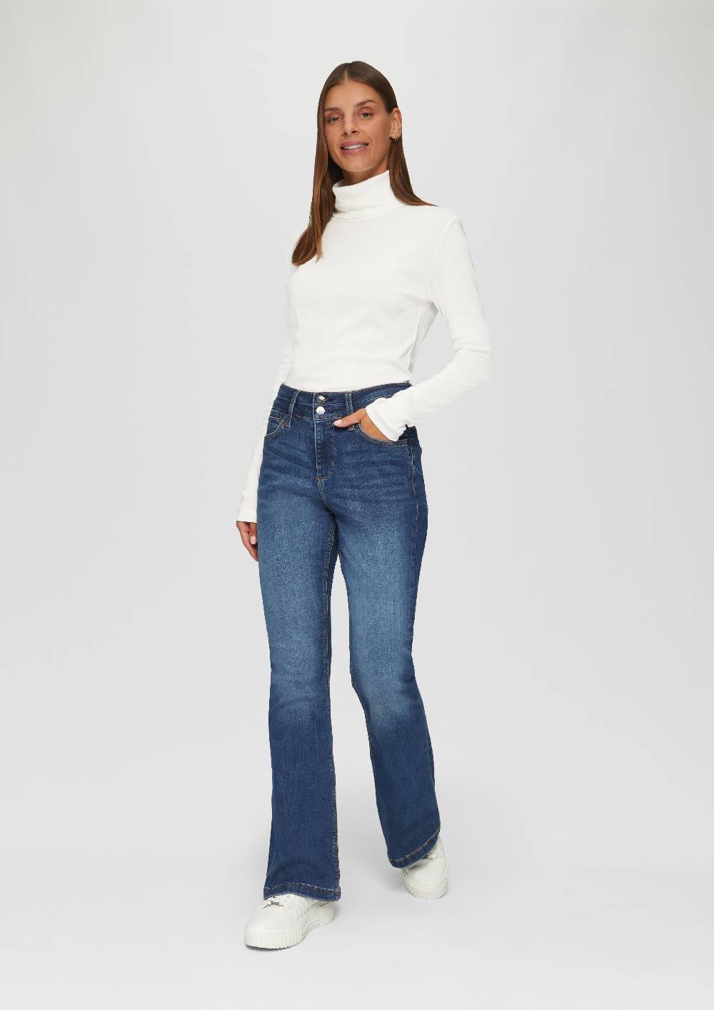 s.Oliver Langarmshirt mit Rollkragen Auslauf