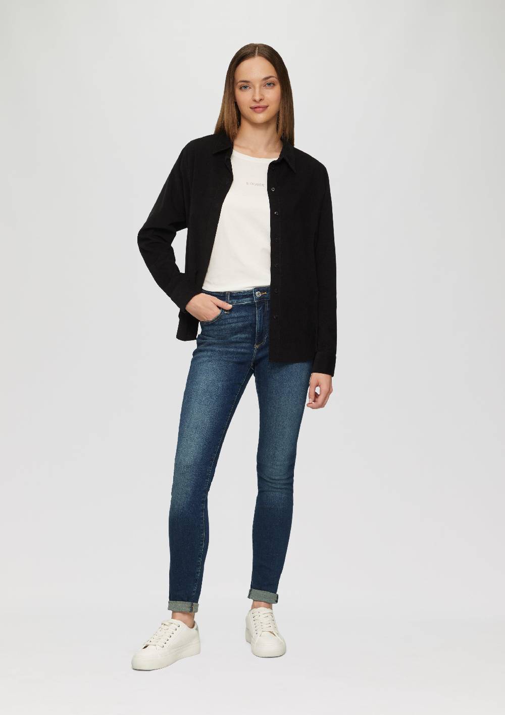 s.Oliver Jeans Izabell / Skinny Fit / Mid Rise / Skinny Leg Verkauf