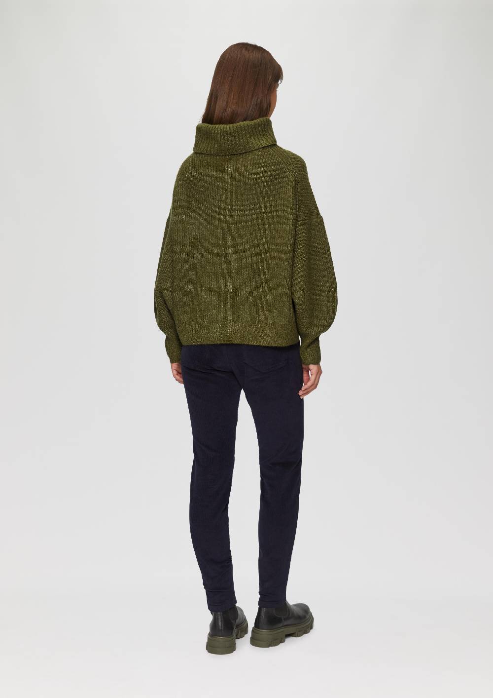s.Oliver Oversized Rollkragenpullover mit weiten Ärmeln im Angebot