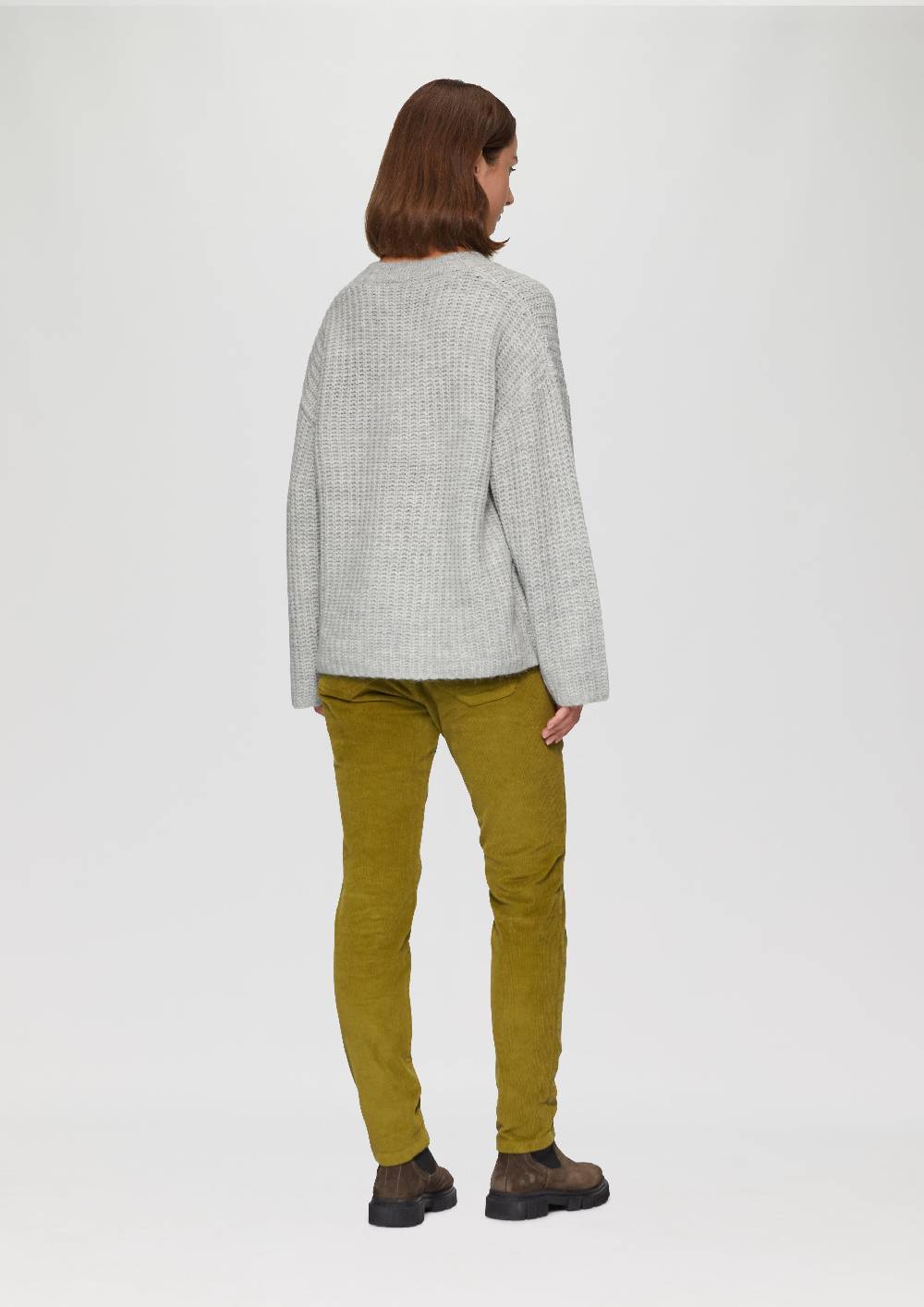s.Oliver Leichter Wollpullover im Relaxed Fit Blitzverkäufe