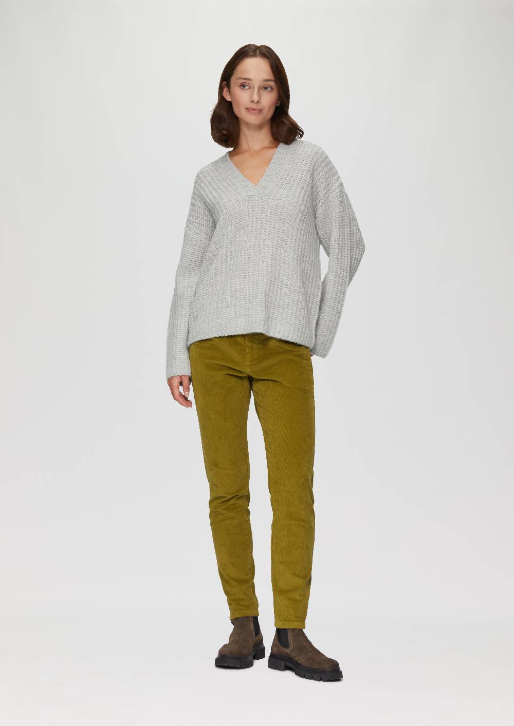 s.Oliver Leichter Wollpullover im Relaxed Fit Blitzverkäufe