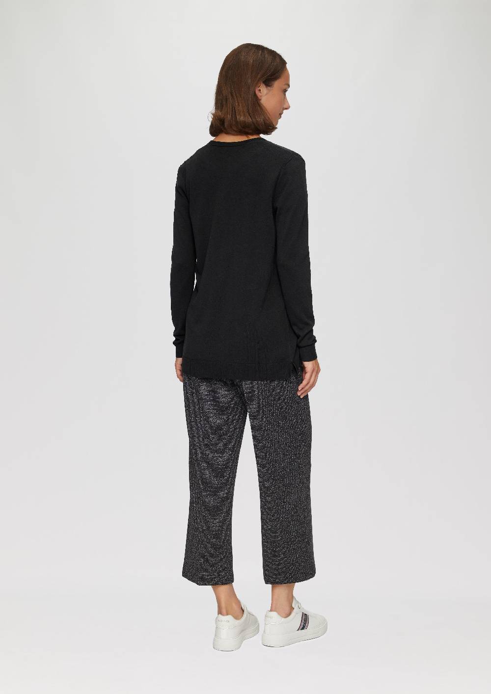 s.Oliver Cardigan aus Viskose-Baumwollmix Limitierter Zeitrabatt