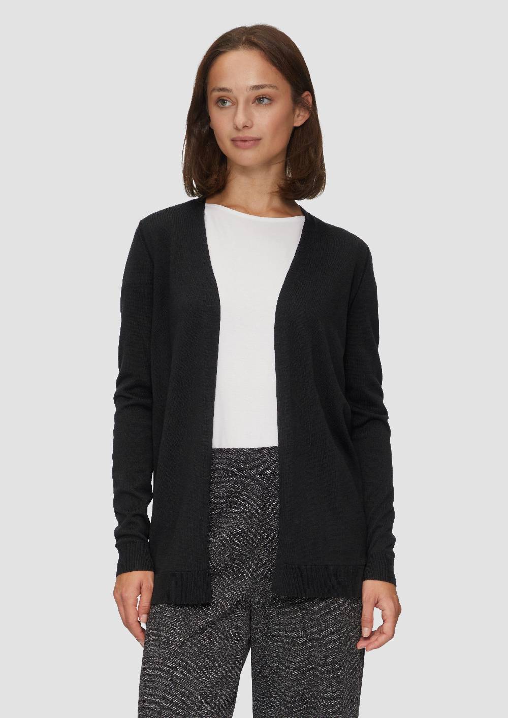 s.Oliver Cardigan aus Viskose-Baumwollmix Limitierter Zeitrabatt